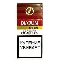 Сигариллы Djarum Special Kretek Filter Cigarillos