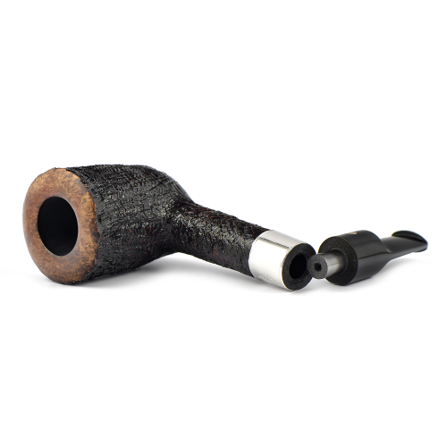 Трубка Ashton - Pebble Grain LX - Long Shank Dublin Арт. 1772 (без фильтра)-3