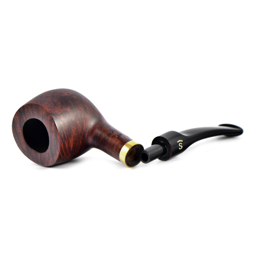 Трубка Stanwell - De Luxe - Brown Pol 242 (без фильтра)-4