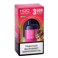 POD система HQD - BANG (3600 затяжек) - Жвачка - 2% - (1 шт.)