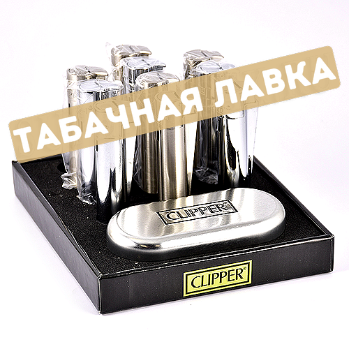 Зажигалка Clipper Turbo - СМKJOS000 (silver)-1