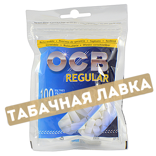 Фильтры для самокруток 7,5 мм OCB Regular 100 шт-1