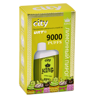 POD система City - King 9000 затяжек - Лимонный пирог - 1,8% - (1 шт.)