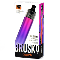 Многоразовая POD-система Brusko FLEXUS STICK Fuchsia