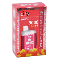 POD система City - King 9000 затяжек - Персик - Ледяной мармелад - 1,8% - (1 шт.)