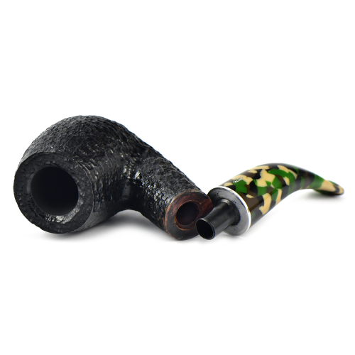 Трубка Savinelli Camouflage - Rustic Black 616 (фильтр 9 мм)-1