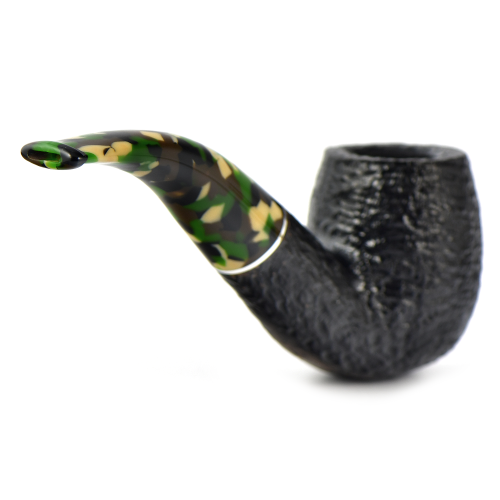 Трубка Savinelli Camouflage - Rustic Black 616 (фильтр 9 мм)-3