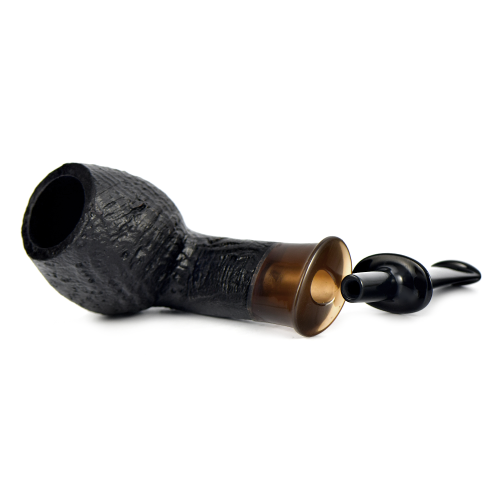 Трубка Astra - 1-085 Spigot Apple - Black Blast (без фильтра)-4