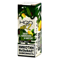 Жидкость для эл. сигарет - HQD MIX 2 - Хвоя с лимоном и мятой - 20MG (30 мл) NEW