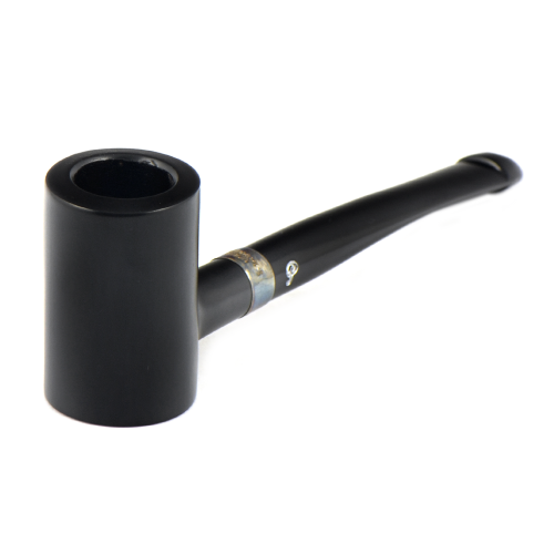 Трубка Peterson Speciality Pipes - Tankard - Ebony Silver Mounted P-Lip (без фильтра)-2