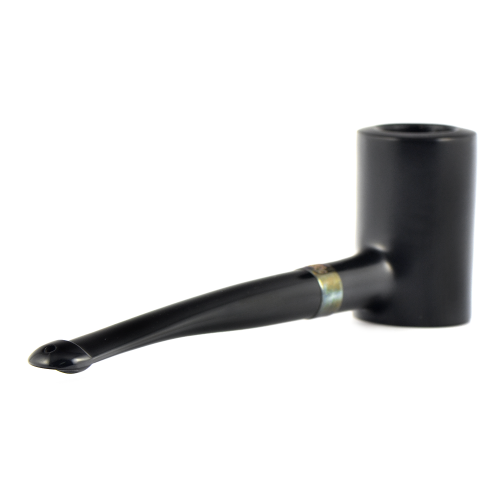 Трубка Peterson Speciality Pipes - Tankard - Ebony Silver Mounted P-Lip (без фильтра)-1