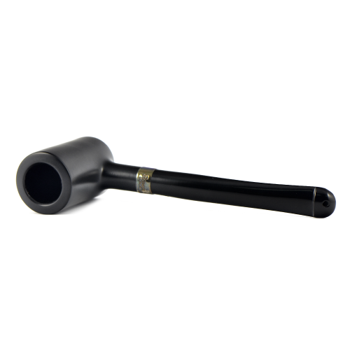 Трубка Peterson Speciality Pipes - Tankard - Ebony Silver Mounted P-Lip (без фильтра)-4