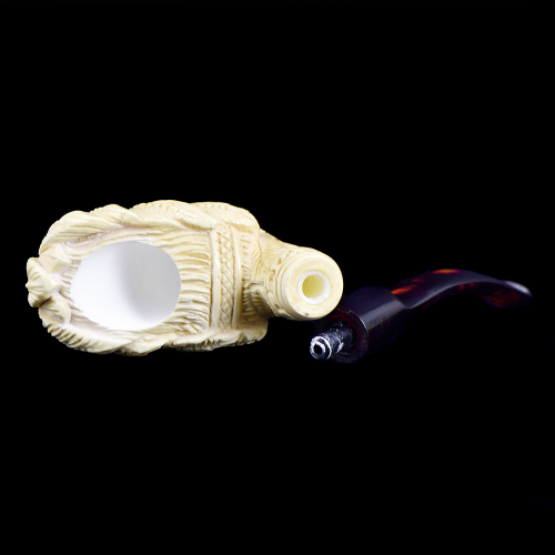 Трубка Meerschaum Pipes - Sculpture - 0065 (без фильтра)-3