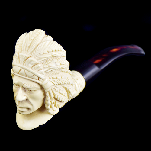 Трубка Meerschaum Pipes - Sculpture - 0065 (без фильтра)-2