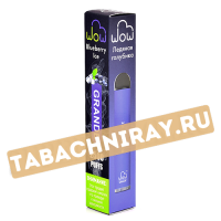 Электронный бестабачный испаритель WOW Grande (2500 затяжек) - Blueberry Ice - (1 шт)