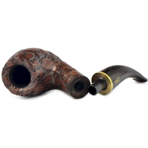 Трубка Savinelli Alligator - Brown 616 (фильтр 9 мм)-3