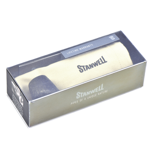 Трубка Stanwell - Brushed - Rustic Black 239 (без фильтра)-2