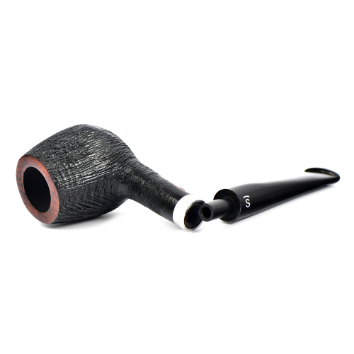 Трубка Stanwell - Brushed - Rustic Black 239 (без фильтра)-1