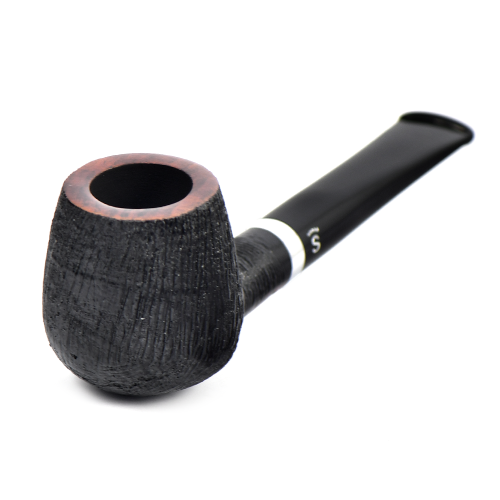 Трубка Stanwell - Brushed - Rustic Black 239 (без фильтра)-4