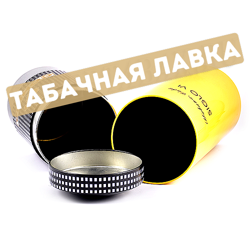 Декоративная аллюминиевая туба с логотипом Cohiba-1