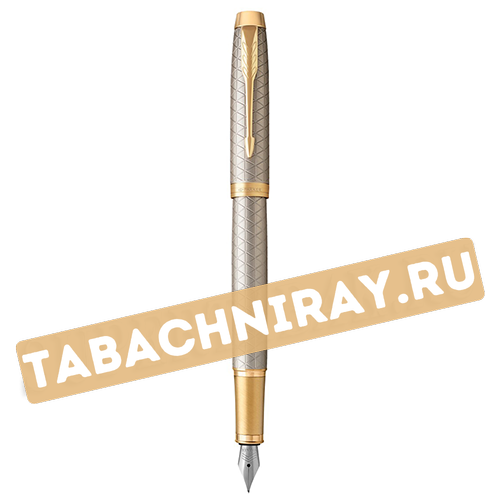 Ручка Перьевая PARKER - IM Premium F323 - Grey GT F (1931684)-2