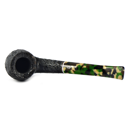 Трубка Savinelli Camouflage - Rustic Black 606 (фильтр 9 мм)-5