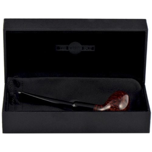 Трубка Dunhill - Amber Root - 2101 Vulcanite Army Mounted (без фильтра)-2