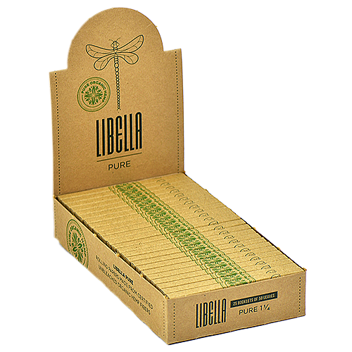 Бумага самокруточная Libella - Pure Organic Hemp - 1,25-1