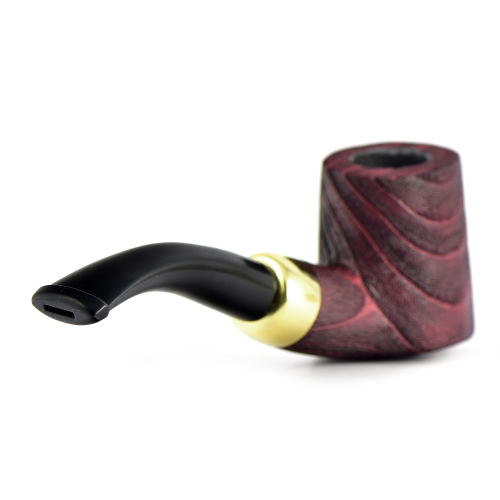 Трубка WoodPipe - Груша 006 - SandBlast Red - (фильтр 9 мм)-3