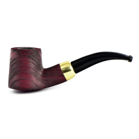 Трубка WoodPipe - Груша 006 - SandBlast Red - (фильтр 9 мм)