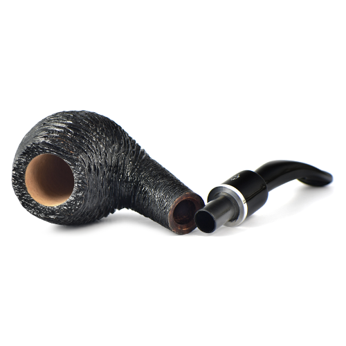 трубка Savinelli Otello - Rustic Black 645 (фильтр 9 мм)-3