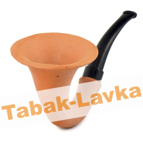 Трубка глиняная Parol - Арт. P5001 - Calabash (фильтр 9 мм)-2