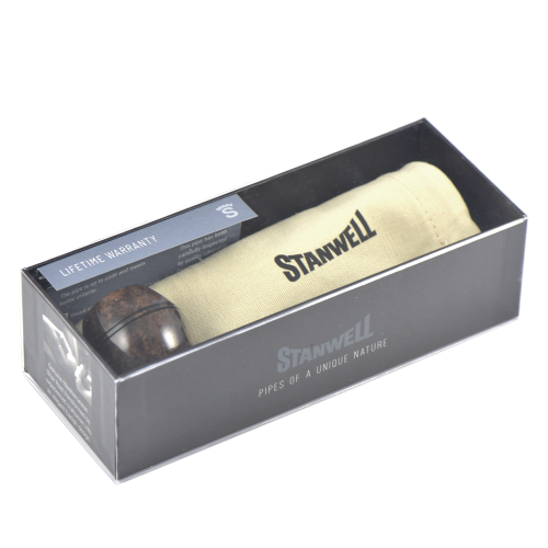 Трубка Stanwell Relief - Brown Polished 32 (без фильтра)-2