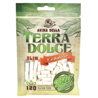 Фильтры для самокруток 6мм Terra Dolce Slim - Cellulose (120 шт)