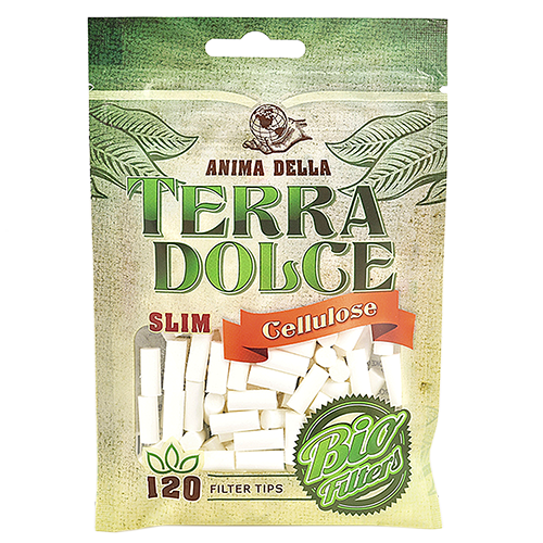 Фильтры для самокруток 6мм Terra Dolce Slim - Cellulose (120 шт)