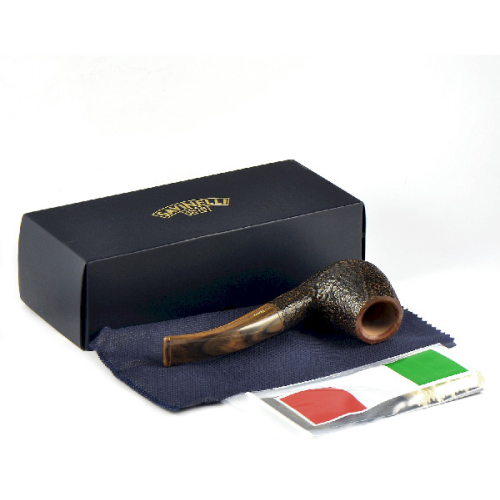 Трубка Savinelli Tundra - BrownBlast 628 (фильтр 9 мм)-3