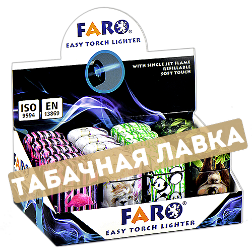 Зажигалка Faro (Газовая) 31006 - Animals-3