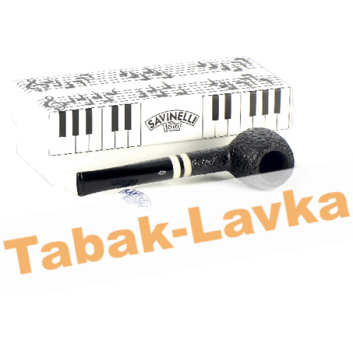 трубка Savinelli Pianoforte - Rustic 207 (фильтр 9 мм)-4