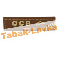 Бумага самокруточная OCB Slim Virgin Unbleached + Filter Tips