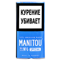 Сигаретный табак Manitou - Special American Blend - Blue №6 (30 гр.)