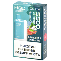 Многоразовая POD-система HQD CLICK - Арбузная жвачка (5500 затяжек) - (1 шт.)