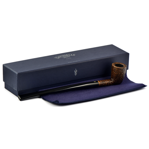 трубка Savinelli Churchwarden - Brownblast 401 (без фильтра)-3