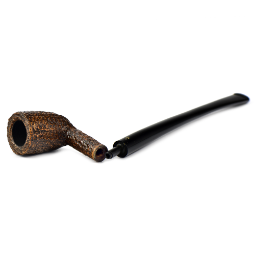 трубка Savinelli Churchwarden - Brownblast 401 (без фильтра)-4