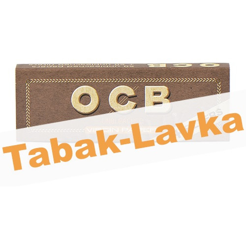 Бумага самокруточная OCB Virgin Paper unbleached (Size 1,25 ) + Filter Tips