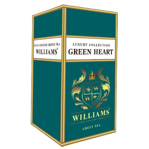 Чай Williams - Luxury Collection - Green Heart (Зеленый) - (125гр)