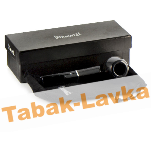 Трубка Stanwell - Black Diamond - Pol 32 (без фильтра)-6