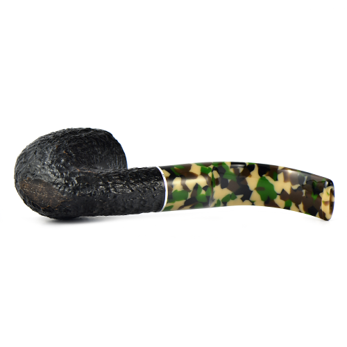 Трубка Savinelli Camouflage - Rustic Black 614 (фильтр 9 мм)-6