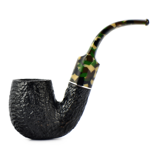 Трубка Savinelli Camouflage - Rustic Black 614 (фильтр 9 мм)