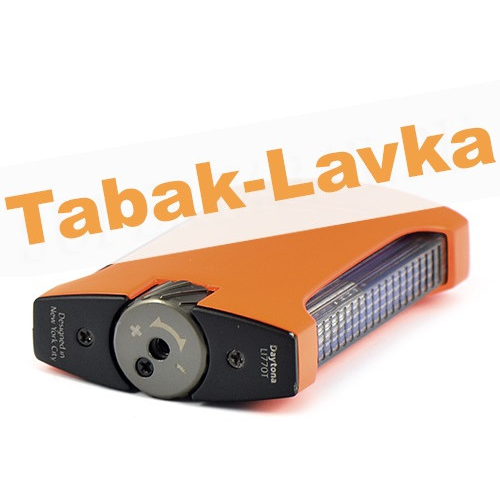 Зажигалка Colibri Daytona - LI 770 T8 (Orange - Black)-2