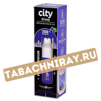 POD система City - Airway 3500 затяжек - Мехико (Черника) - 1.8% - (1 шт)